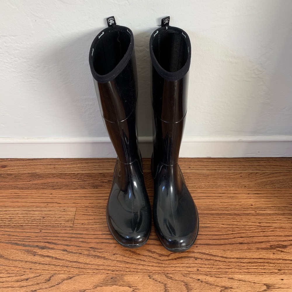 Kamik Naomi tall rain boot - shiny black
